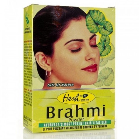 Травяной кондиционер для волос Brahmi, Hesh, порошок, 100г