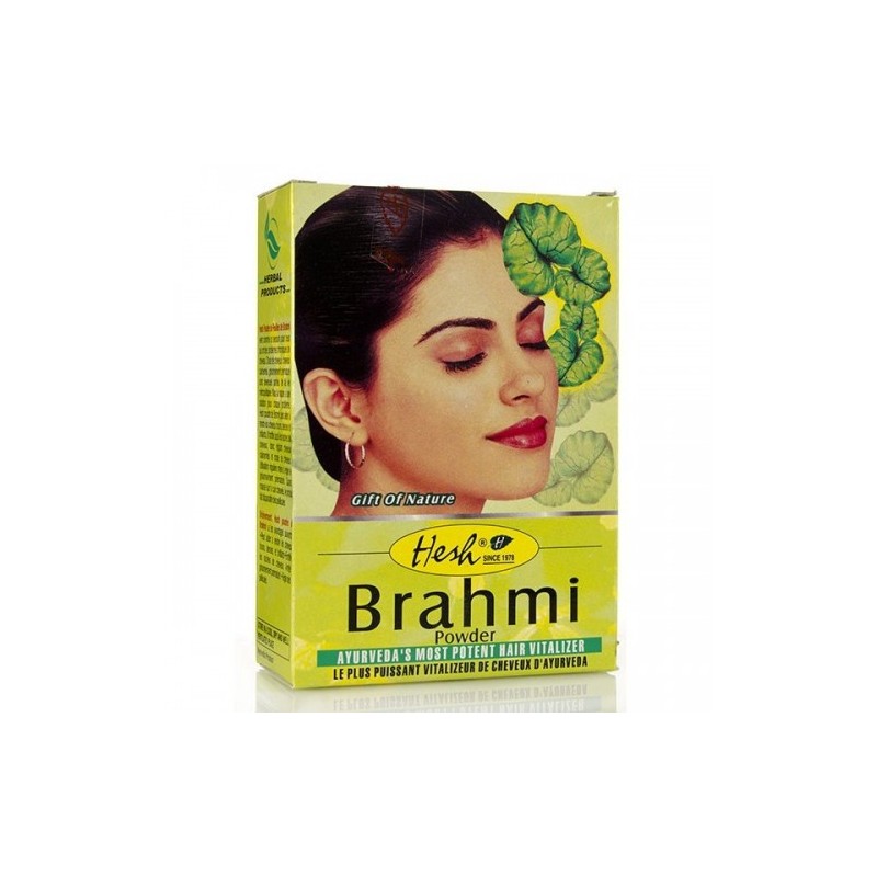 Vegetable hair conditioner powder Brahmi, Hesh, 100g
