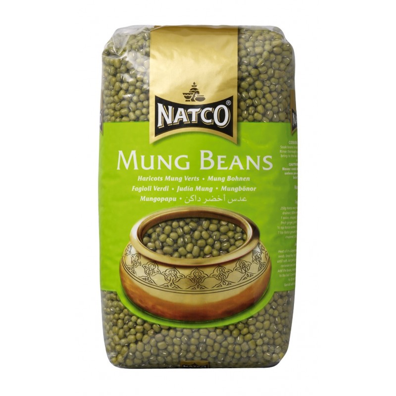 Spindulinės (mung) pupuolės, neskaldytos, Natco, 500g Spindulinės (mung) pupuolės, neskaldytos, Natco, 500g