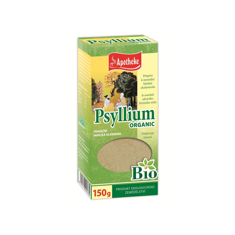 Balkšvojo gysločio (Psyllium husk) sėklų luobelės, Apotheke
