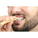 Natūralus dantų šepetėlis iš medžio šaknies Miswak Natural Toothbrush + dėkliukas, 15 cm