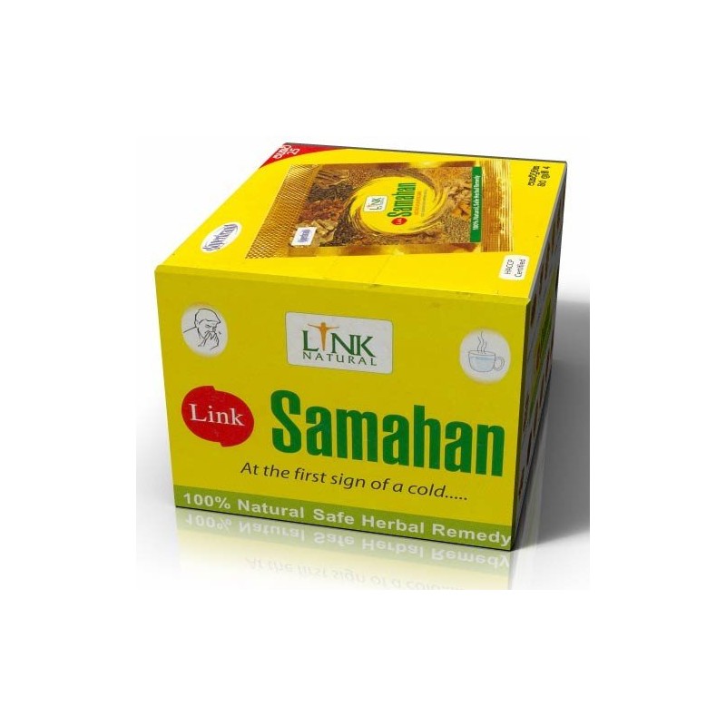 Tirpi ajurvedinė arbata Samahan Natural, 10 pakelių