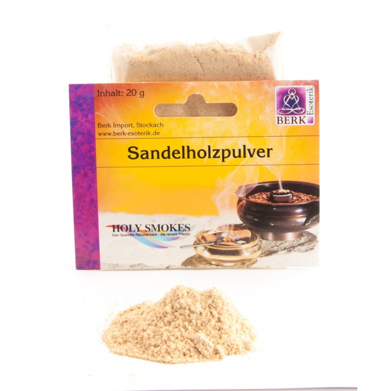 Santalas milteliais smilkymui, 20 g