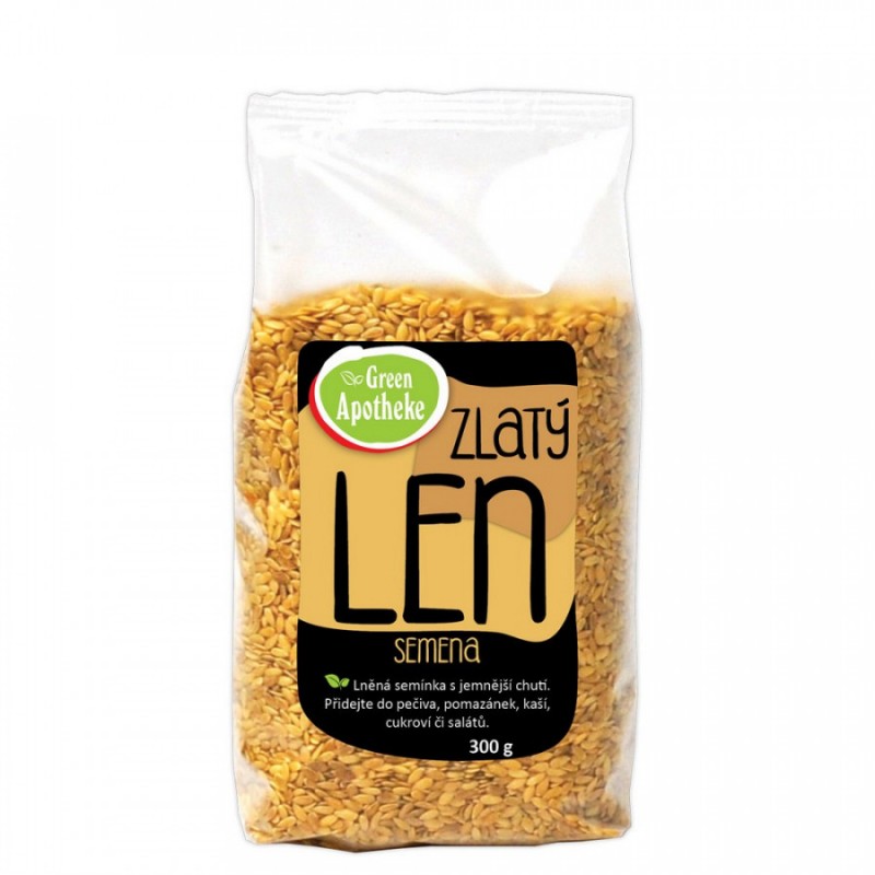 Auksinių linų sėmenys, Green Apotheke, 100g Auksinių linų sėmenys, Green Apotheke, 100g