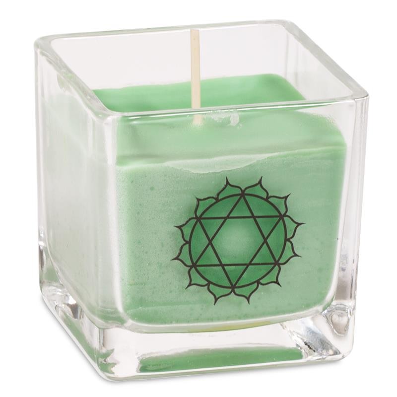 Ekologiška rapsų vaško kvepianti žvakė "Anahata chakra" Ekologiška rapsų vaško kvepianti žvakė "Anahata chakra"
