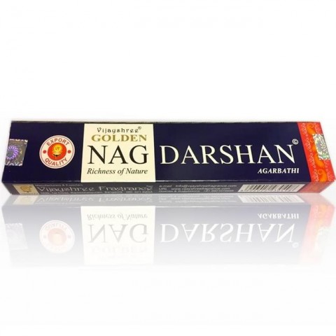 Incense sticks NAG DARSHAN Golden, Vijayshree, 15g