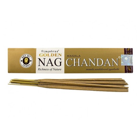Санталовые палочки для благовоний Nag Chandan Golden, Vijayshree, 15 г