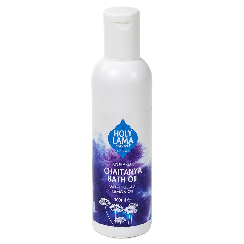 Ajurvedinis vonios aliejus CHAITANYA, Holy Lama, 100ml Ajurvedinis vonios aliejus CHAITANYA, Holy Lama, 100ml