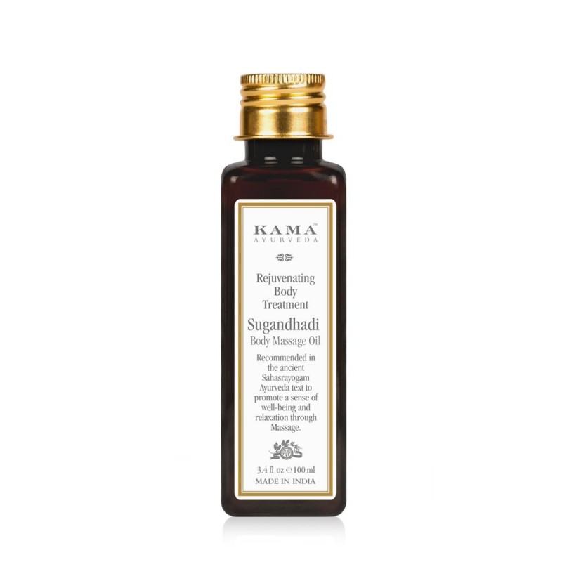 Atnaujinantis aliejus kūnui SUGANDHADI, Kama Ayurveda, 100ml Atnaujinantis aliejus kūnui SUGANDHADI, Kama Ayurveda, 100ml