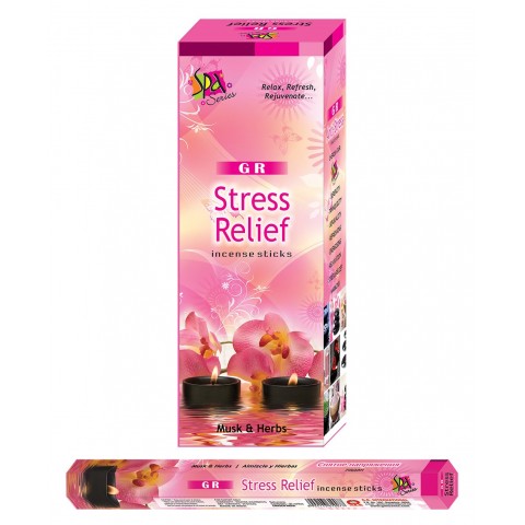 Incense sticks in hexagonal box Stress Relief, GR, 20g