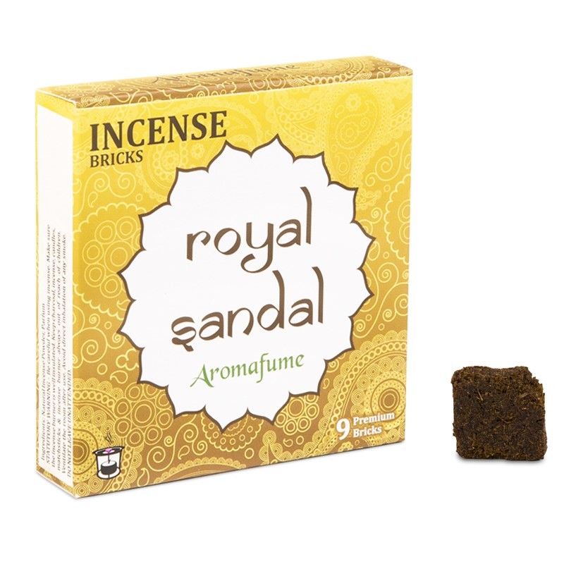 Smilkalų kaladėlės ROYAL SANDAL, Aromafume Smilkalų kaladėlės ROYAL SANDAL, Aromafume