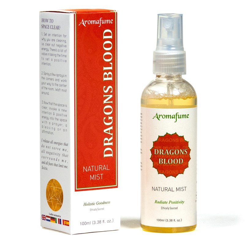 Purškiamas oro gaiviklis DRAGONS BLOOD, Aromafume, 100ml Purškiamas oro gaiviklis DRAGONS BLOOD, Aromafume, 100ml