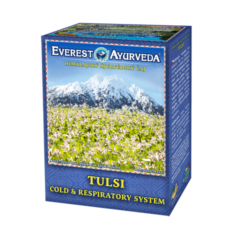 Ajurvedinė Himalajų arbata Tulsi, biri, Everest Ayurveda, 100g