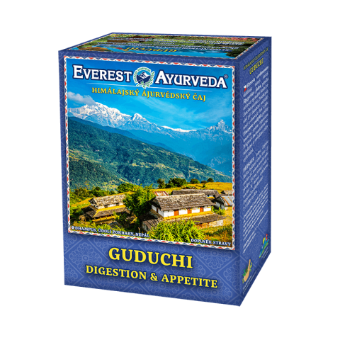 Ajurvedinė Himalajų arbata "GUDUCHI", biri, Everest Ayurveda, 100g