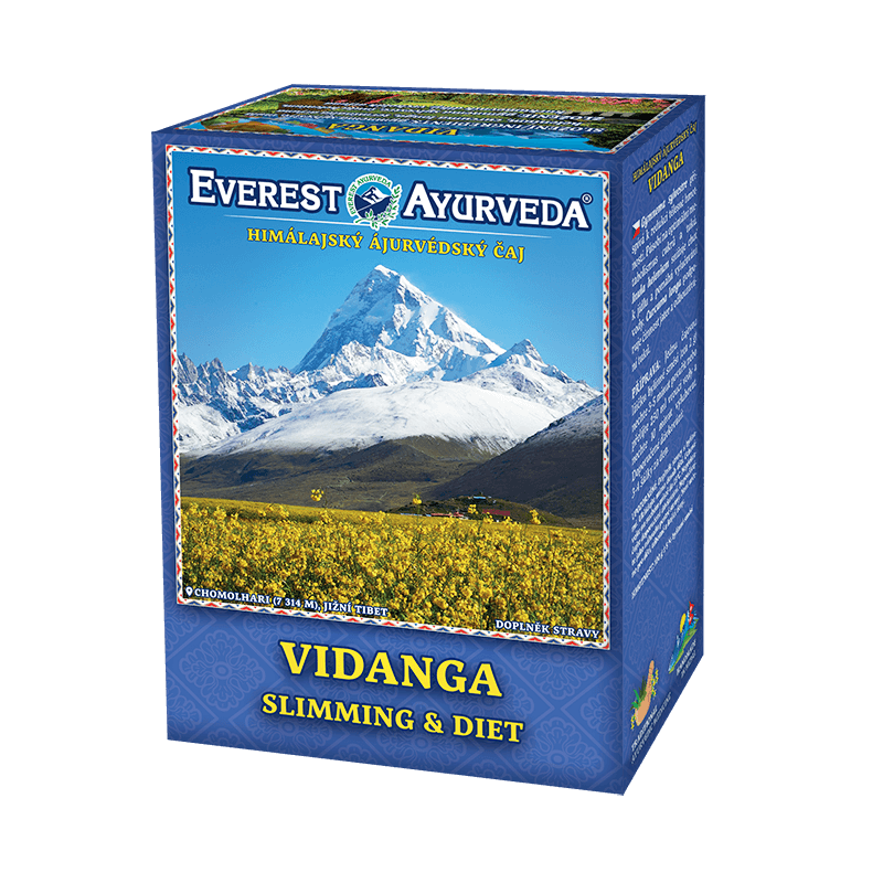 Ajurvedinė Himalajų arbata Vidanga, biri, Everest Ayurveda, 100g