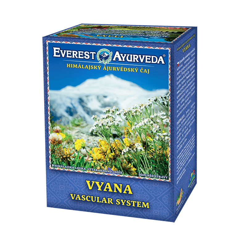 Ajurvedinė Himalajų arbata "VYANA", biri, Everest Ayurveda, 100g