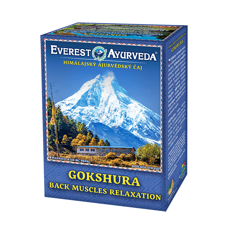 Ajurvedinė Himalajų arbata Gokshura, biri, Everest Ayurveda, 100g