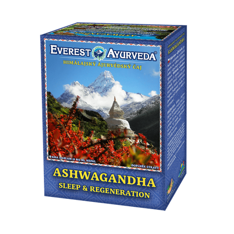Ajurvedinė Himalajų arbata "ASHWAGANDHA", biri, Everest Ayurveda, 100g