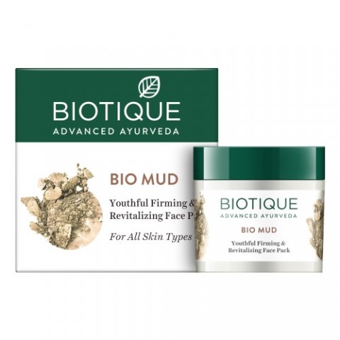 Грязевая маска для лица Bio Mud Revitalizing Face Pack, Biotique, 75г