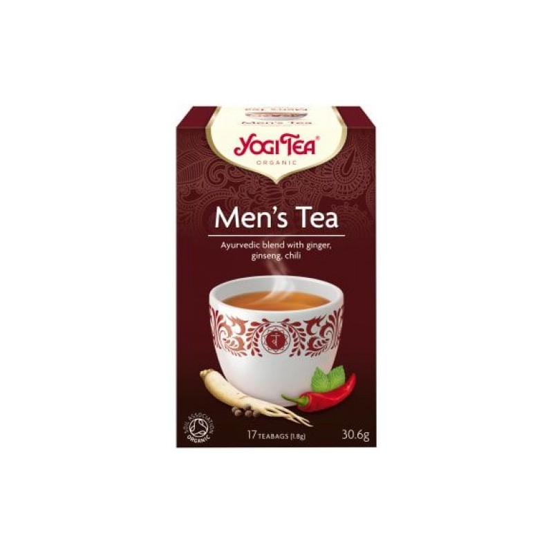 Пряный чай для мужчин Men's Tea, Yogi Tea, 17 пакетиков
