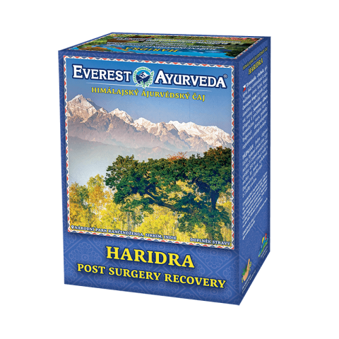 Ajurvedinė Himalajų arbata "HARIDRA", biri, Everest Ayurveda, 100g