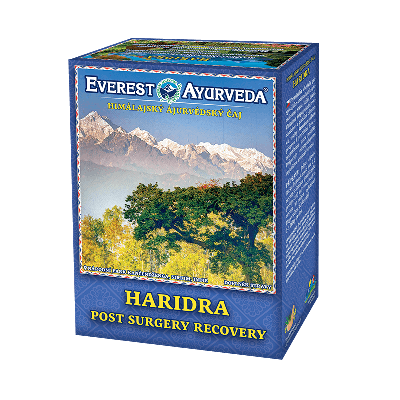 Ajurvedinė Himalajų arbata "HARIDRA", biri, Everest Ayurveda, 100g