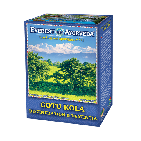 Ajurvedinė Himalajų arbata Gotu Kola, biri, Everest Ayurveda, 100g