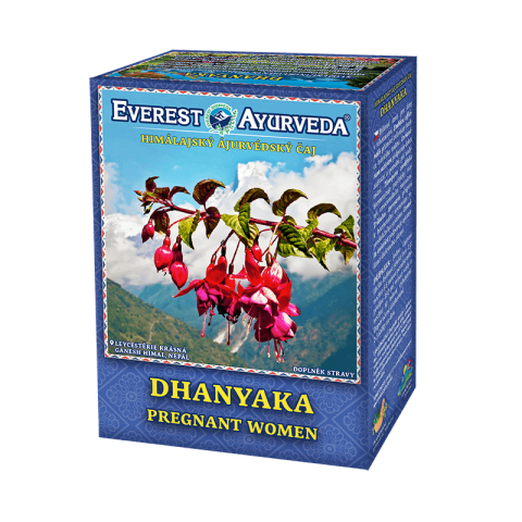 Ajurvedinė Himalajų arbata "DHANIAKA", biri, Everest Ayurveda, 100g