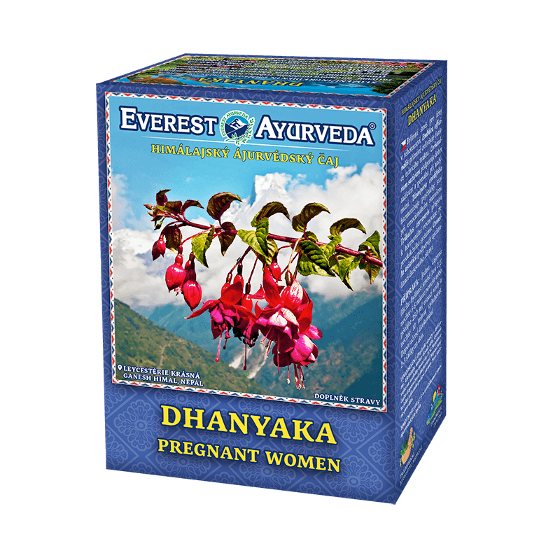 Ajurvedinė Himalajų arbata "DHANIAKA", biri, Everest Ayurveda, 100g