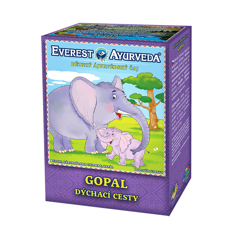 Ajurvedinė arbata vaikams "GOPAL", biri, Everest Ayurveda, 100g Ajurvedinė arbata vaikams "GOPAL", biri, Everest Ayurveda, 100g