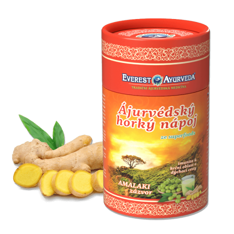 Аюрведический напиток Amla Ginger, Everest Ayurveda, 100г