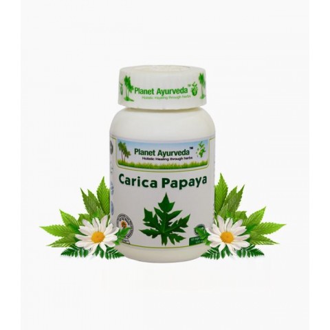 Maisto papildas Carica Papaya, Planet Ayurveda, 60 kapsulių