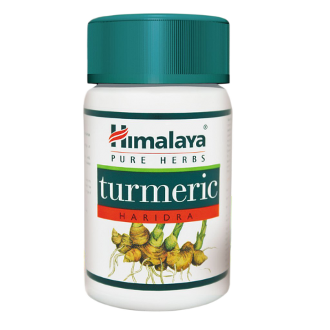 Пищевая добавка Куркума Turmeric, Himalaya, 60 капсул