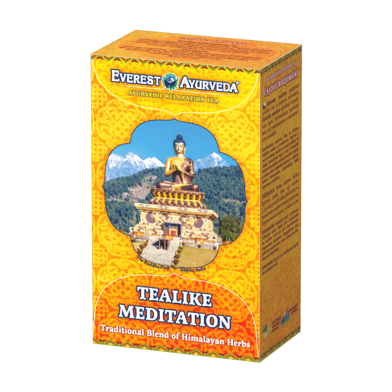 Ajurvedinė Himalajų arbata TEALIKE MEDITATION BUDDHA, biri, Everest Ayurveda, 100g