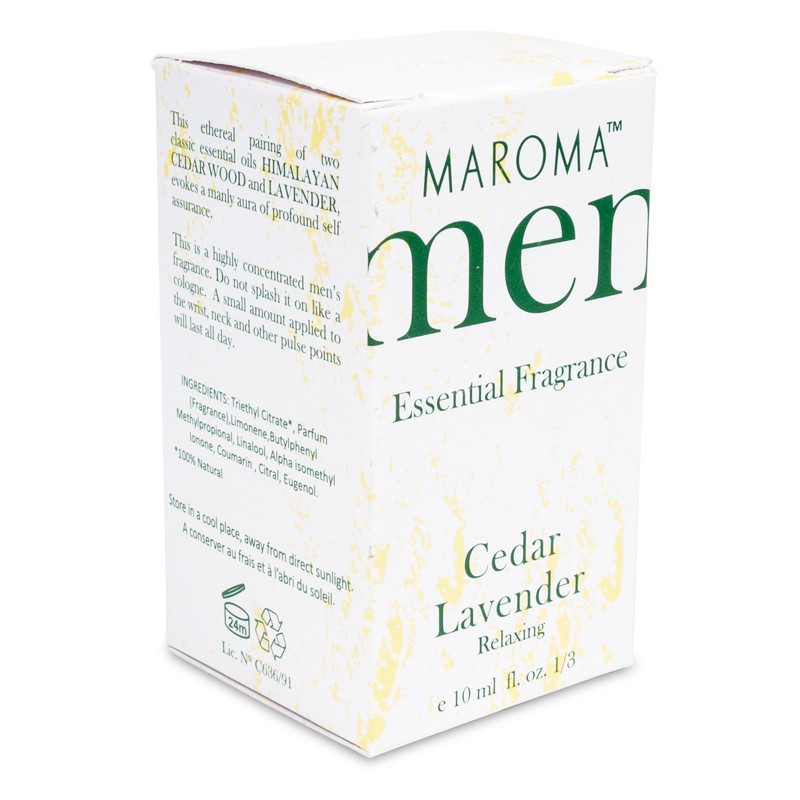 Kvepalai vyrams Cedar Lavender, Maroma, 10 ml Kvepalai vyrams Cedar Lavender, Maroma, 10 ml