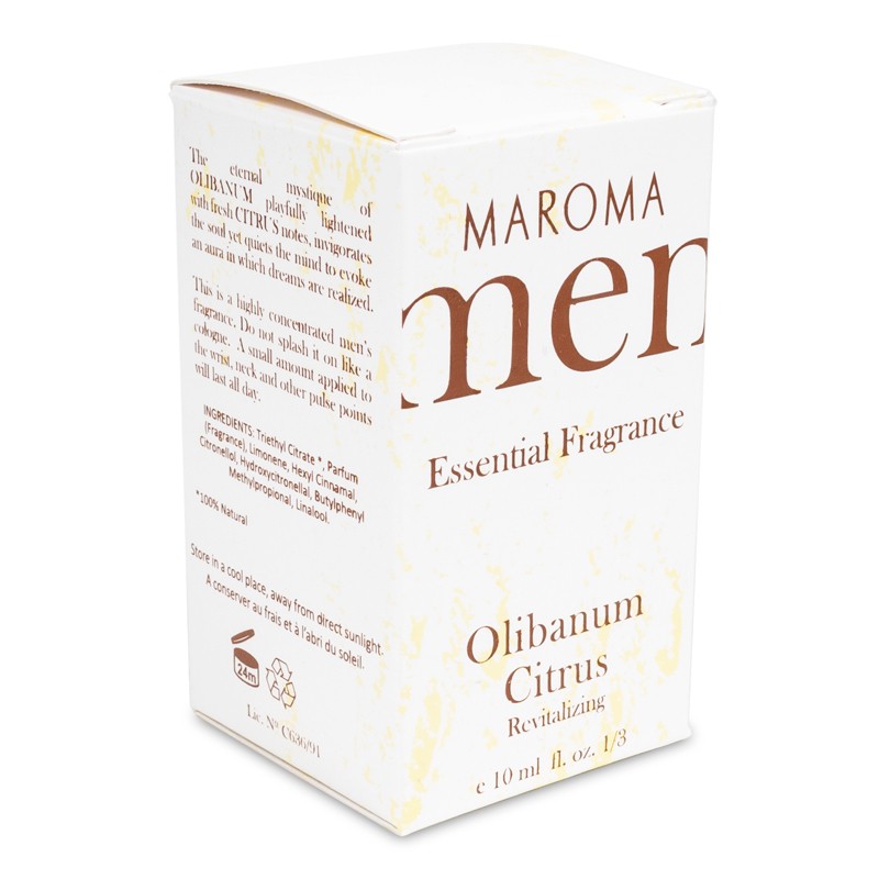 Kvepalai vyrams Olibanum Citrus, Maroma, 10 ml