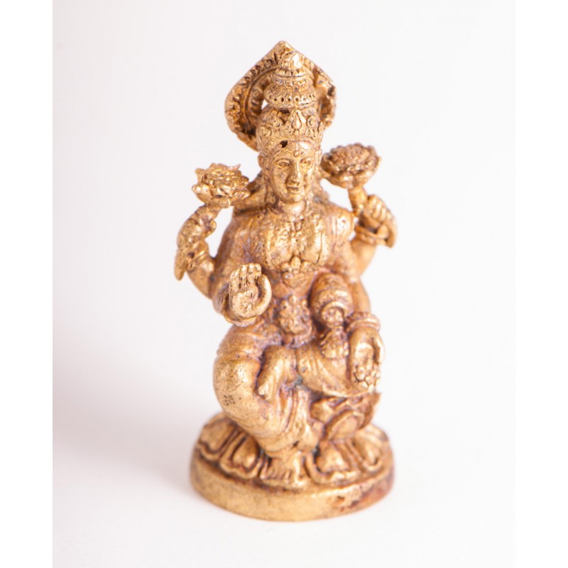 Žalvarinė statulėlė "Lakshmi", 3 cm Žalvarinė statulėlė "Lakshmi", 3 cm