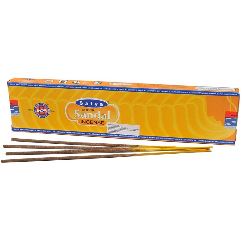 Smilkalų lazdelės Nag Champa Super Sandal, Satya, 20 g Smilkalų lazdelės Nag Champa Super Sandal, Satya, 20 g