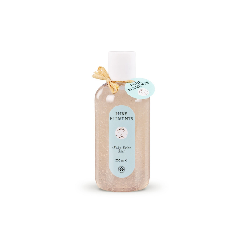 Švelnus prausimosi gelis-šampūnas kūdikiams ir vaikams Baby, Pure Elements, 200ml Švelnus prausimosi gelis-šampūnas kūdikiams ir vaikams Baby, Pure Elements, 200ml