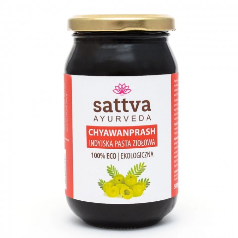 Organic Ayurvedic jam Chyawanprash, Sattva Ayurveda, 500g