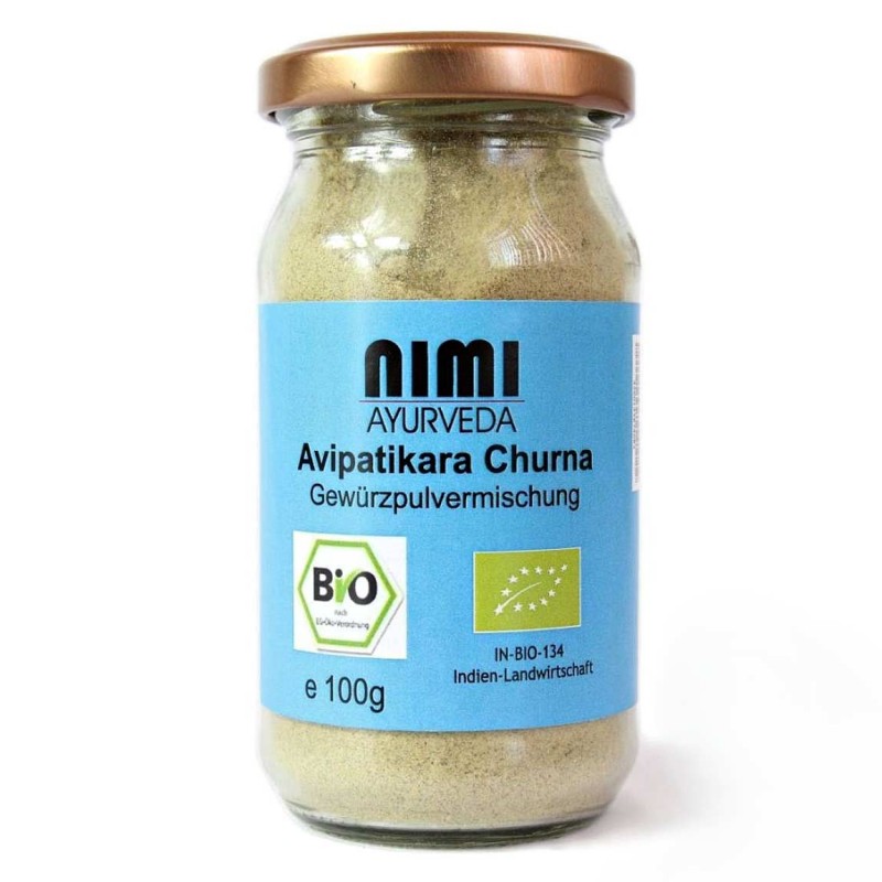 Avipattikara žolelių mišinys milteliais Nimi Ayurveda, 100g Avipattikara žolelių mišinys milteliais Nimi Ayurveda, 100g