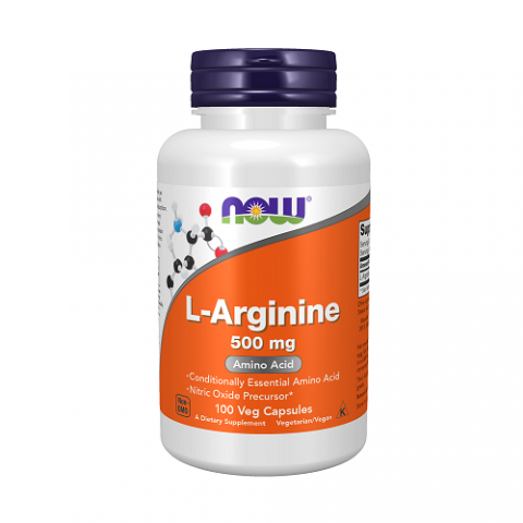 L-Arginine, NOW, 100 capsules