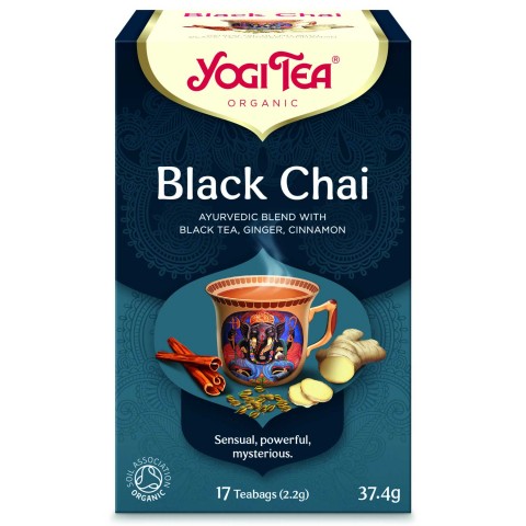 Чай черный пряный Black Chai, Yogi Tea, 17 пакетиков