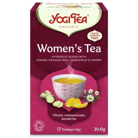 Prieskoninė arbata moterims Women's Tea, Yogi Tea, 17 pakelių