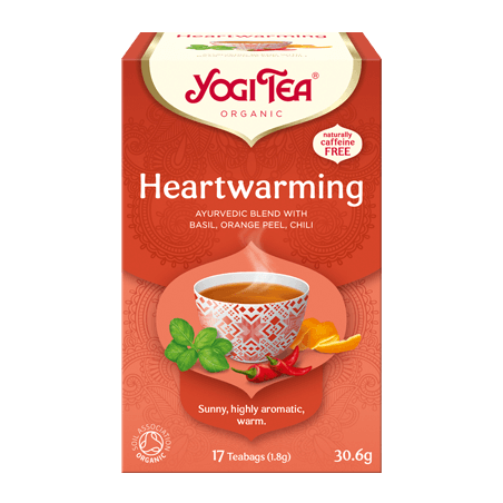 Prieskoninė ajurvedinė arbata Hearthwarming, Yogi Tea, 17 pakelių