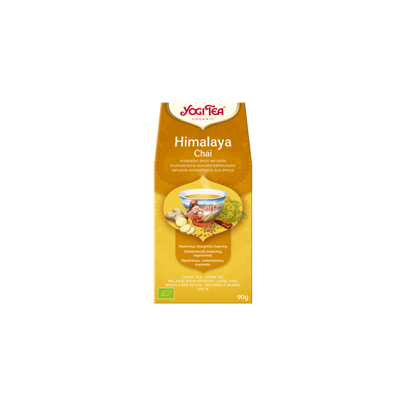 Himalajų prieskoninė ajurvedinė arbata, ekologiška, biri, Yogi Tea, 90g