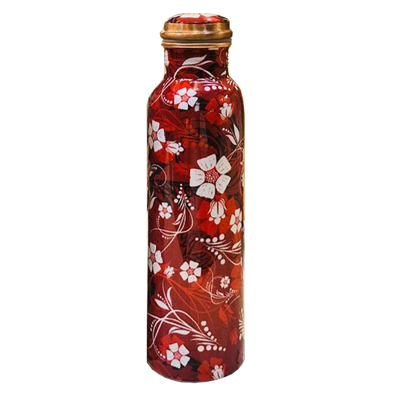 Varinė gertuvė - butelis Meena Red Flower, 900 ml Varinė gertuvė - butelis Meena Red Flower, 900 ml