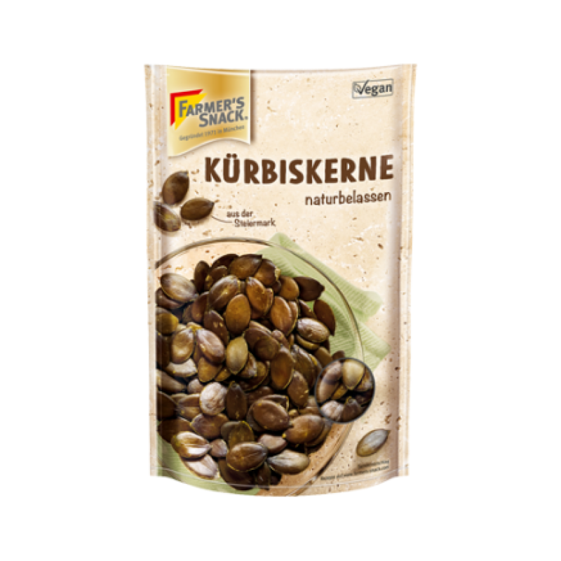 Moliūgų sėklos, išlukštentos, Farmer's Snack, 200g Moliūgų sėklos, išlukštentos, Farmer's Snack, 200g
