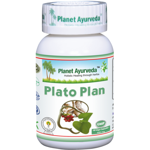 Food supplement Plato Plan, Planet Ayurveda, 60 capsules