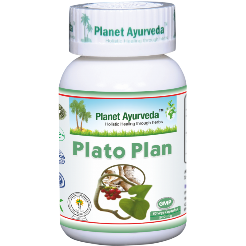 Maisto papildas Plato Plan, Planet Ayurveda, 60 kapsulių Maisto papildas Plato Plan, Planet Ayurveda, 60 kapsulių